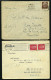 LOTS Ca. 1930-32, 20 Briefe Nach Brasilien Mit Verschiedenen Frankaturen, Etwas Unterschiedlich - Lettres & Documents