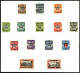 LOTS O, 1933-43, Partie Verschiedener Kompletter Mittlerer Ausgaben, Fast Nur Prachterhaltung, Mi. 490.- - Used Stamps