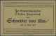 ZEPPELINPOST 11DA BRIEF, 1912, 20 Pf. Flp. Am Rhein Und Main Mit 5 Pf. Zusatzfrankatur Auf Flugpostkarte Mit Werbung Sch - Luchtpost & Zeppelin