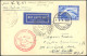 ZEPPELINPOST 57D BRIEF, 1930, Südamerikafahrt, Bordpost, Friedrichshafen-Bahia, Prachtkarte - Luft- Und Zeppelinpost