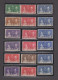 COLLEZIONE AVANZATA INCORONAZIONE 1937 1953 E VITTORIA DELLE COLONIE INGLESI - Collections