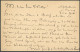 DSWA 12 BRIEF, BRACKWASSER, 12.03.07, Violetter Wanderstempel Auf Postkarte Mit 5 Pf. (minimal Fleckig) Nach Neustadt, P - German South West Africa