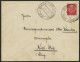 MSP VON 1920 - 1940 DR 487 BRIEF, 28 (Kreuzer KARLSRUHE), 20.1.1934, Etwas Fleckiger Prachtbrief Nach Kiel - Maritiem