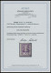 PORTOMARKEN P 20X O, 1923, 800 Pf. Dunkelpupur, Zeitgerechte Entwertung (DANZIG) 5 (b), Pracht, Fotoattest Soecknick, Mi - Other & Unclassified