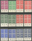 ALLIIERTE BES. Aus 911-937 HAN , Sammlung Von 41 Verschiedenen Postfrischen Viererblocks Mit HAN, Einige Bessere, Pracht - Other & Unclassified