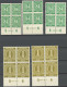 ALLIIERTE BES. Aus 911-937 HAN , Sammlung Von 41 Verschiedenen Postfrischen Viererblocks Mit HAN, Einige Bessere, Pracht - Sonstige & Ohne Zuordnung
