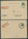 Delcampe - SAMMLUNGEN, LOTS 182-97 BRIEF, 1948/50, SBZ Maschinenaufdruck, 55 Meist Verschiedene Belege, Einige Bessere, überwiegend - Other & Unclassified