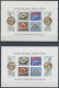 DDR Bl. 8/9A/BYI , 1953, Marx-Blocks (4), Alle Mit Wz. 2YI, Postfrisch, Pracht, Mi. 400.- - Other & Unclassified