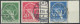 BERLIN 68-70 O, 1949, Währungsgeschädigte, Prachtsatz, Gepr. D. Schlegel, Mi. 600.- - Other & Unclassified