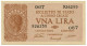 1 LIRA BIGLIETTO DI STATO LUOGOTENENZA UMBERTO VENTURA 23/11/1944 FDS - Regno D'Italia – Other