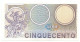 500 LIRE BIGLIETTO DI STATO MERCURIO SERIE SOSTITUTIVA 14/02/1974 FDS-/FDS - Andere & Zonder Classificatie