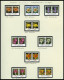 LOTS O, 1951-2008, Verschiedene, Fast Nur Zentrisch Gestempelte, Waagerechte Paare, U.a. Mit Mi.Nr. 355y Und 694-703, Pr - Autres & Non Classés