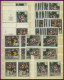 LOTS , 1961-63, 1. - 4. Gemälde-Ausgabe, Je 20x, Z.T. In Viererblocks, Pracht - Collections