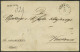 ÖSTERREICH 38II BRIEF, 1882, 10 Kr. Blau, Feiner Druck, 2x Rückseitig Auf Reco-Brief Mit K1 BOCHNIA Nach Krakau, L1 RECO - Used Stamps