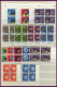 Delcampe - LOTS VB O, 1962-71, Saubere Partie Verschiedener Zentrisch Gestempelter Viererblocks, Nur Komplette Ausgaben, Pracht, Mi - Collections