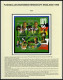 SPORT ,Brief , Fußball-Europameisterschaft England 1996 Auf Siegerseiten Im Album Mit Blocks, Streifen, Einzelmarken, Ga - Andere & Zonder Classificatie