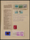 SONSTIGE MOTIVE Brief, BrfStk, O , 1901-04, KANALFÄHREN, Kleine Dokumentation Mit 6 Belegen, Marken Und Briefstücken Aus - Unclassified