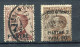 1922  - LEVANTE - LEVANT . 2 Timbres Obl.. ITALIA - Emissions Générales