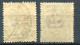 1922  - LEVANTE - LEVANT . 2 Timbres Obl.. ITALIA - Emissions Générales