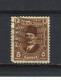 EGYPTE - Y&T N° 122° - Perfin - Perforé - Roi Fouad 1er - Used Stamps