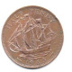 1965 - Gran Bretagna Half Penny      ------- - J. 1 Florin / 2 Schillings