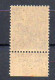 !!! 50C JEANNE D'ARC AVEC BANDE PUB FALIERES NEUVE ** - Unused Stamps