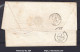 FRANCE N°14A SUR LETTRE AVEC PC 3117 SAINT JAMES MANCHE + CAD DU 28/02/1857 - 1853-1860 Napoleon III