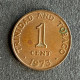 $$T&B400 - Elizabeth II - Coat Of Arms - 1 Cent Coin - Trinidad & Tobago - 1973 - Trinidad & Tobago