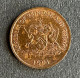 $$T&B600 - Elizabeth II Coat Of Arms - Hummingbird - 1 Cent Coin - Trinidad & Tobago - 1991 - Trinidad Y Tobago