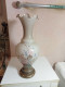 Vase Ancien  Opaline Hauteur 37 Cm Diamètre 15 Cm - Jarrones