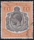 Tanganyika   .    SG    .   107 (2 Scans)     .    O     .   Cancelled - Tanganyika (...-1932)