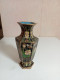 Petit Vase Ancien Cloisonné Hauteur 12 Cm Diamètre 5,5 Cm - Vasen