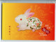 HONG KONG (2023) Postage Prepaid Lunar Year Greeeting Card - Year Of The Rabbit - Set Of Four Postcards Airmail - Mint - Postwaardestukken
