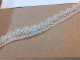 DENTELLE Ancienne GALON Bordure / 3.35 M X.8 Mm  De Large / COUTURE MERCERIE - Dentelles Et Tissus