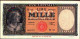 49452) 1000 LIRE ITALIA ORNATA DI PERLE MEDUSA 20/03/1947 SUPERBA - 1000 Liras