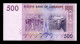 Zimbabwe 500 Dollars 2007 Pick 70 Serie AA Sc Unc - Zimbabwe