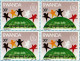 WW918q- RUANDA 1986- MNH _ QUADRAS_ 4 IMAGES - Unused Stamps