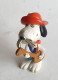 FIGURINE SCHLEICH SNOOPY COWBOY AVEC UN BANJO PEANUTS - Snoopy