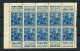 !!! JEANNE D'ARC, PANNEAU DE 10 TP AVEC BANDES PUBS LE HAVRE NEUF ** - Unused Stamps