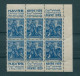 !!! 50 C JEANNE D'ARC : BLOC DE 6 AVEC PUBS LE HAVRE NEUF ** - Unused Stamps