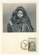 AOF => Carte Maximum Publicitaire IONYL - Mauritanie - Femme De La Tribu Ouled-Ahmed-Ben-Daman - DAKAR 1952 - Covers & Documents