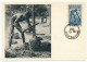 AOF => Carte Maximum Publicitaire IONYL - Dahomey - Égreneur De Palmiste - DAKAR 1952 - Brieven En Documenten