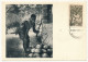 AOF => Carte Maximum Publicitaire IONYL - Côte D'Ivoire - Ramassage Décorticage Des Noix De Cocos - DAKAR 1952 - Lettres & Documents