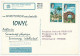 St Christopher Nevis Anguilla - IONYL Aux Petites Antilles - Carte Publicitaire Ayant Voyagé - St.Kitts-et-Nevis ( 1983-...)