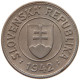 SLOVAKIA KORUNA 1942  #t162 0475 - Slovénie