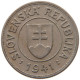 SLOVAKIA KORUNA 1941  #c036 0565 - Eslovaquia