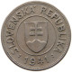 SLOVAKIA KORUNA 1941  #c033 0439 - Slowakei