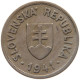 SLOVAKIA 50 HALIEROV 1941  #c017 0495 - Slovaquie