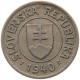 SLOVAKIA KORUNA 1940  #c017 0413 - Eslovaquia