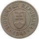 SLOVAKIA KORUNA 1941  #c017 0409 - Slovakia